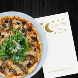 Unter den Sternen Geburtstag Serviette