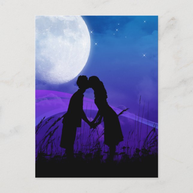 Unter den Sternen Postkarte (Vorderseite)