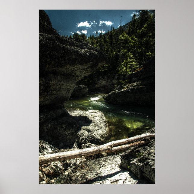 Unter den Wasserfällen Poster (Vorne)