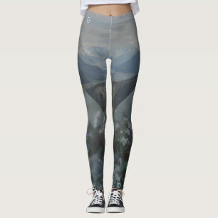 Unter den Wildblumen-Gebirgseinstellungs-Leggings Leggings