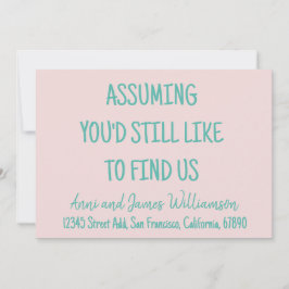 Unter der Annahme, dass Sie uns noch immer lustig Ankündigung