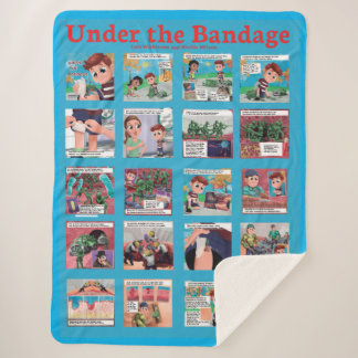 Unter der Bandage-Decke Sherpadecke