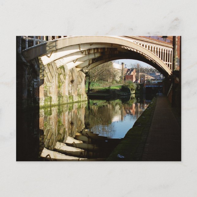 Unter der Brücke Postkarte (Vorderseite)