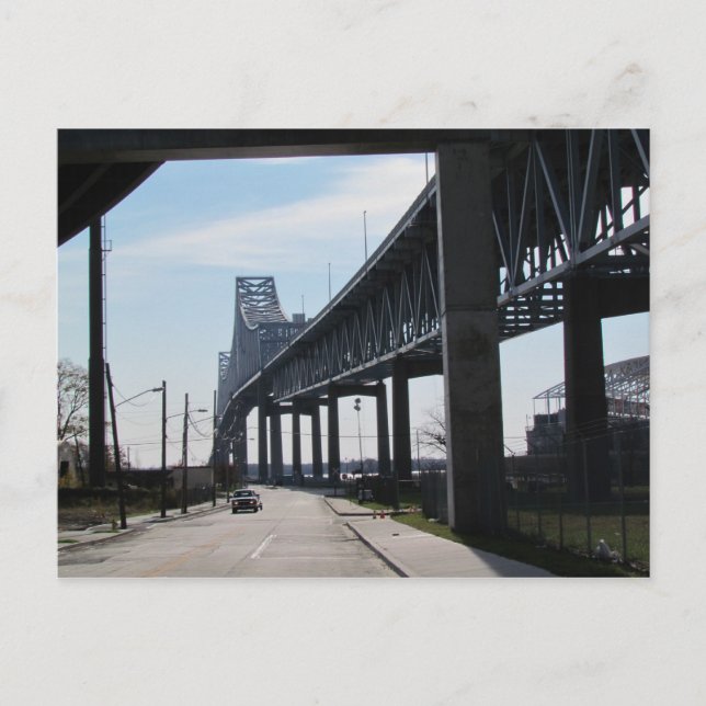 Unter der Brücke Postkarte (Vorderseite)