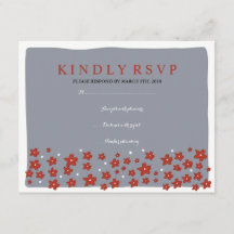 UNTER der CHUPPAH jüdische Hochzeits-Antwort-Karte