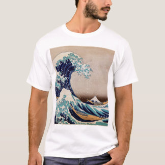 Unter der großen Welle weg von Kanagawa T-Shirt