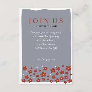 UNTER DER Jüdischen Hochzeitskarte CHUPPAH Einladung