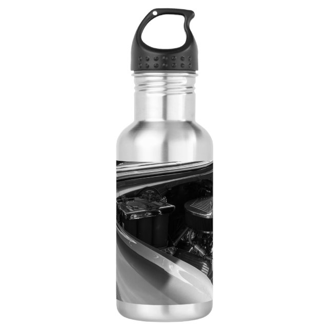 Unter der Kapsel Wasser Edelstahlflasche (Vorderseite)