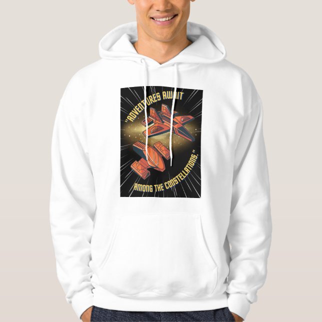 UNTER DER KONSTELATION HOODIE (Vorderseite)