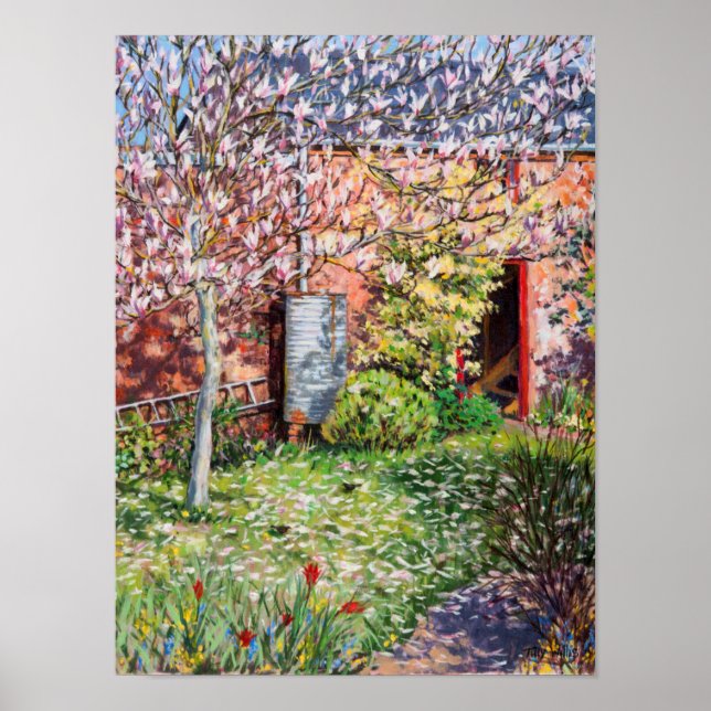 Unter der Magnolia Poster (Vorne)