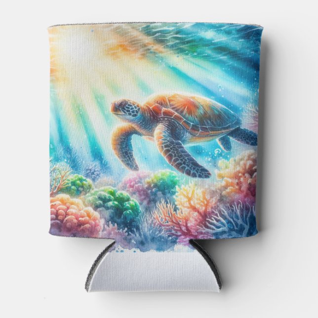 Unter der Meeresschildkröte Dosenkühler (Vorderseite)