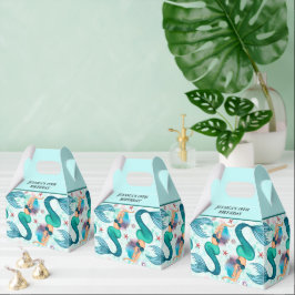 Unter der Meerjungfrau Ozean Lila Türkis Geschenkschachtel