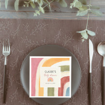 Unter der Rainbow Boho Babydusche