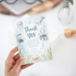 Unter der Sea Baby Dusche Danke Karte<br><div class="desc">Baby Dusche Danke Karten. Einfach mit Ihrer persönlichen Formulierung bearbeiten. Jeder wird Liebe,  Ihre persönliche Nachricht zu lesen!</div>