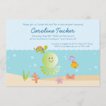 Unter der Sea Baby Dusche