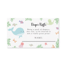 Unter der Sea Baby Dusche Niedliche Windelwindanla