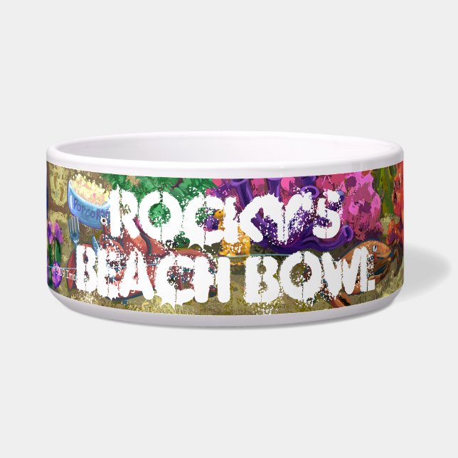 Unter der Seepersönlichen Haustier-Schüssel Napf (Vorderseite)