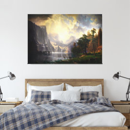 Unter der Sierra Nevada von Albert Bierstadt Leinwanddruck