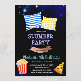 Unter der Stern-Party Einladung