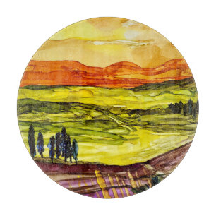 Unter der toskanischen Sonne Schneidebrett