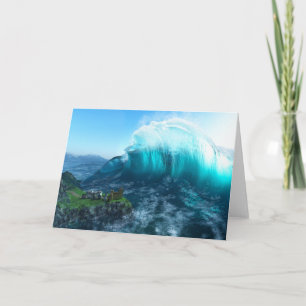 Unter der Wave Card Karte