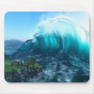 Unter der Wellenrutsche Mousepad