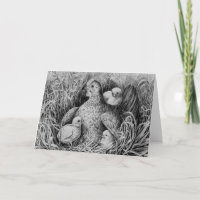 Unter der Wing Card der Mutter