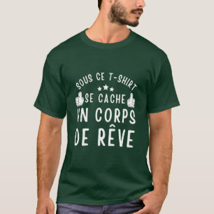 Unter diesem T-Shirt ist ein Körper von Humor