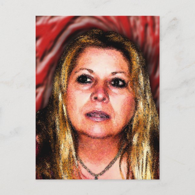 Unter Druckaufkleber Postkarte (Vorderseite)
