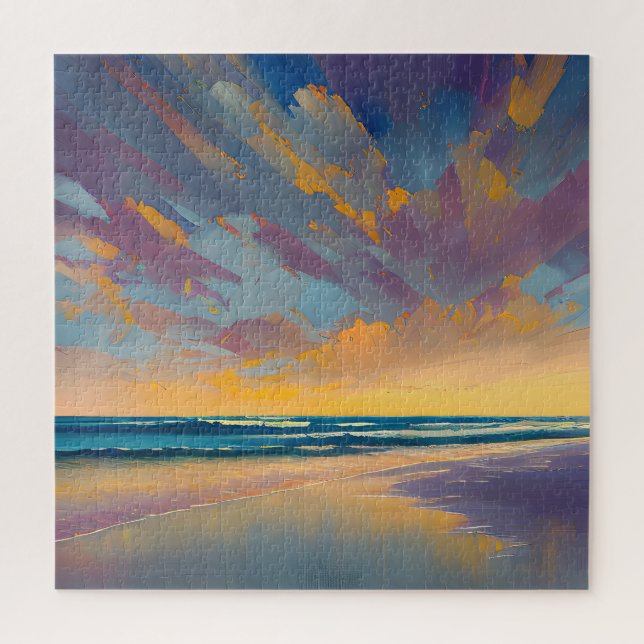 "Unter einem majestätischen Himmel" Puzzle (Vertikal)