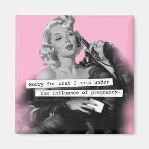 Unter Einfluss traurig für, was ich sagte Magnet