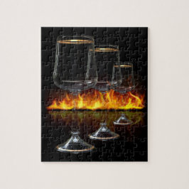 Unter Glasdecke Kunst Puzzle