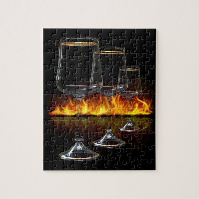 Unter Glasdecke Kunst Puzzle (Vertikal)