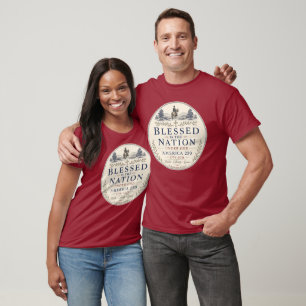 Unter Gottes Teller Quadratischer Papier Untersetz T-Shirt