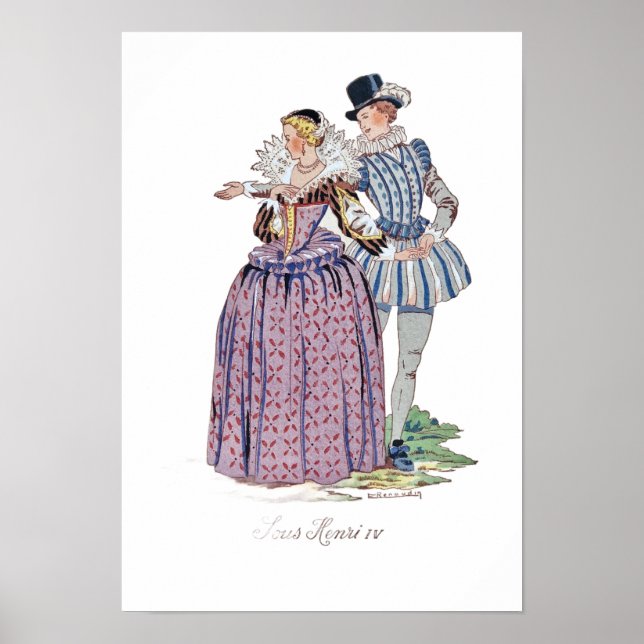 Unter Heinrich IV. Poster (Vorne)