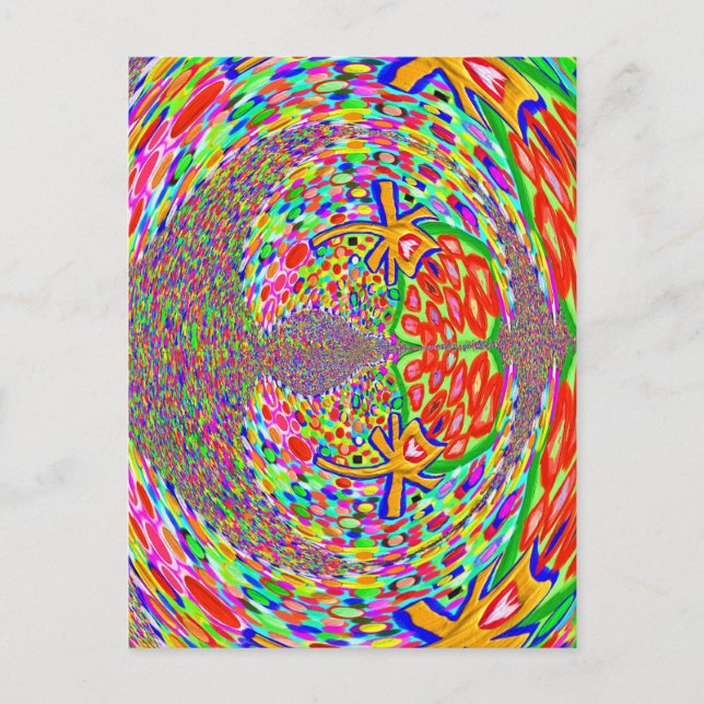 Unter Meer versteckte Schätze - Indische Mythologi Postkarte (Vorderseite)