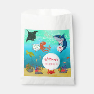 Unter Meerestieren Wasserblase Geschenktütchen