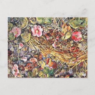 unter meinem Füßchen Postkarte