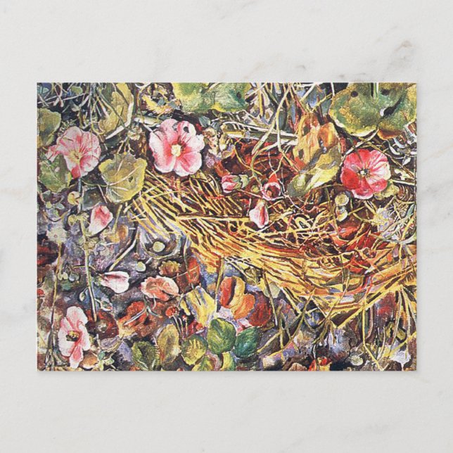 unter meinem Füßchen Postkarte (Vorderseite)