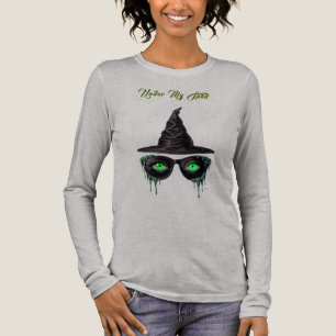 Unter meinem Zauber - grüne Augen Hexe Tri-Blend Shirt