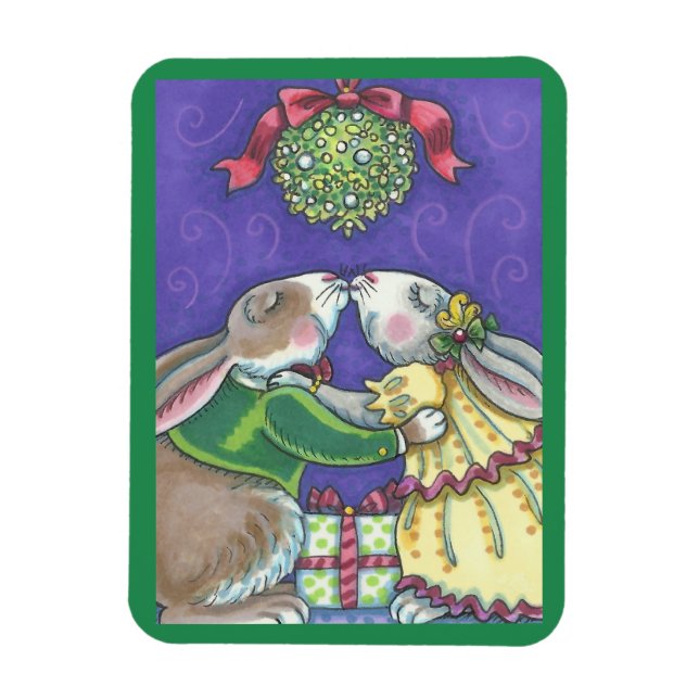 Unter "Mistletoe CHRISTMAS RABBITS MAGNET" Magnet (Vertikal)