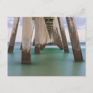 Unter Navarre Beach Pier Blank Post Card Postkarte