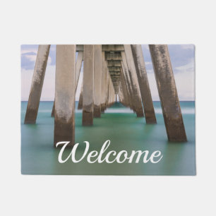 Unter Navarre Beach Pier Doormat Fußmatte