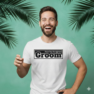 Unter neuer Leitung Bräutigam Humorvolle Junggesel T-Shirt