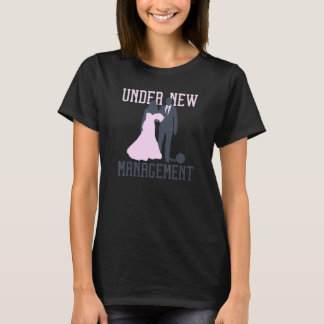Unter neuer Leitung Hochzeits-Junggesellen-Abschi T-Shirt