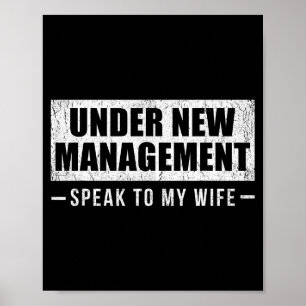 Unter neuer Leitung Sprechen Sie mit meiner Frau  Poster