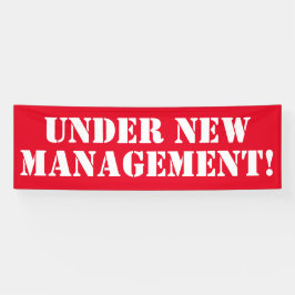 Unter "Neues Management Banner" Banner