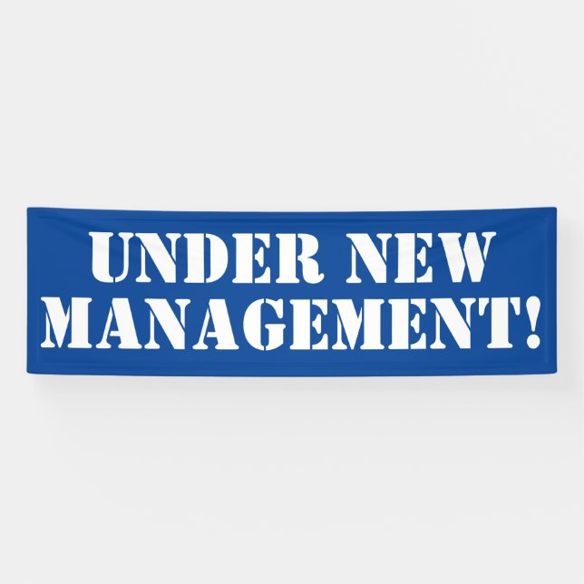 Unter "Neues Management Banner" Banner (Horizontal)