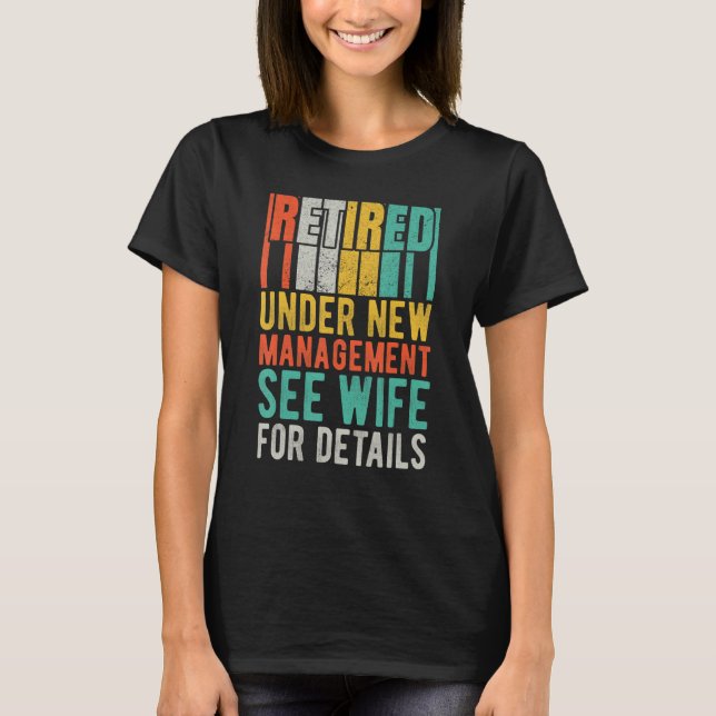 Unter "Neues Management" nachgelesen siehe Ehefrau T-Shirt (Vorderseite)