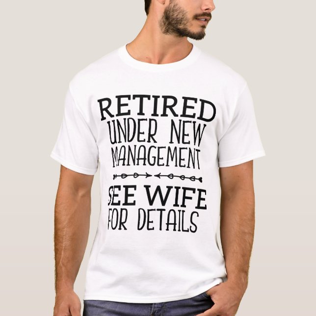 Unter "Neues Management" nachgelesen siehe Ehefrau T-Shirt (Vorderseite)